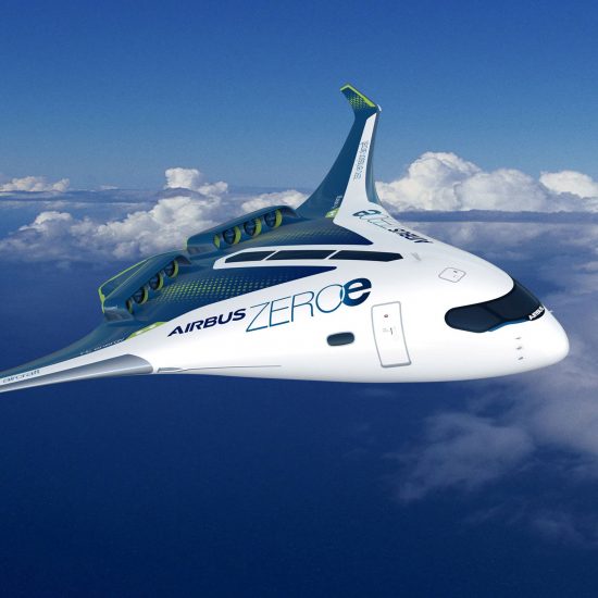 Airbus' concept design for zero-emission aircraft