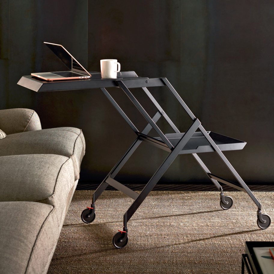 Alessi reissues Richard Sapper's "masterpiece" Plico trolley