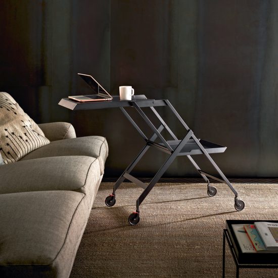 Alessi reissues Richard Sapper's "masterpiece" Plico trolley