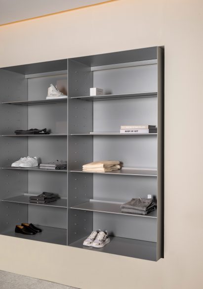 Menswear department in Alsterhaus, Hamburg designed by Norm Architects