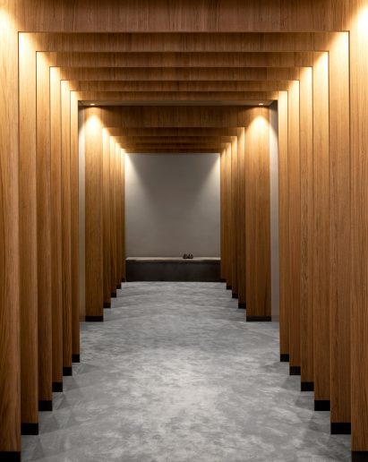 Menswear department in Alsterhaus, Hamburg designed by Norm Architects