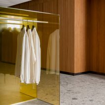 Menswear department in Alsterhaus, Hamburg designed by Norm Architects