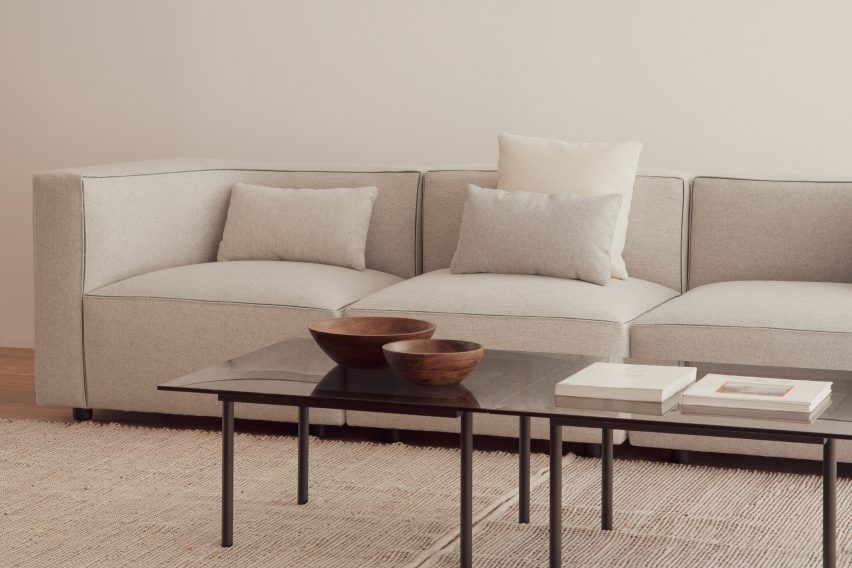Dado sofas by Alfredo Häberli for Andreu World