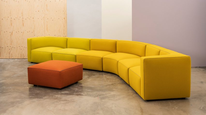 Dado sofas by Alfredo Häberli for Andreu World