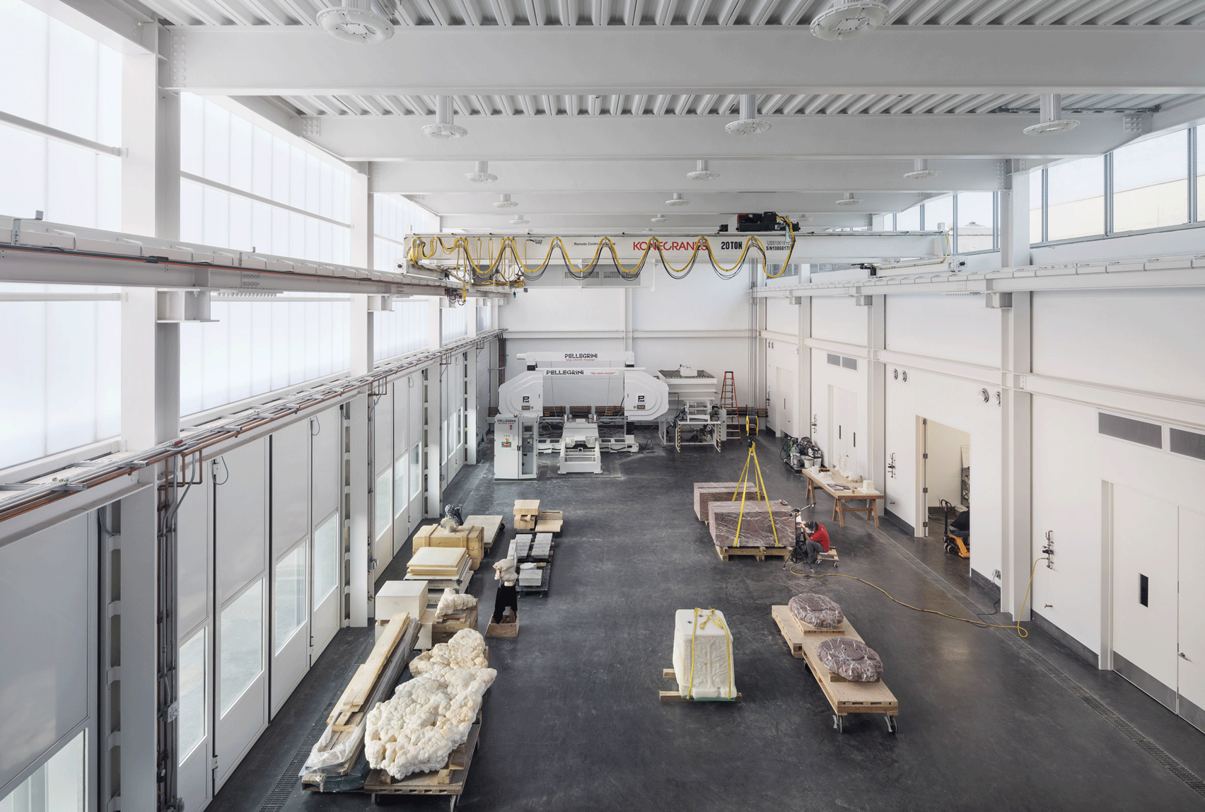 Barry X Ball studio by Andrew Berman Architect