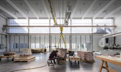 Barry X Ball studio by Andrew Berman Architect