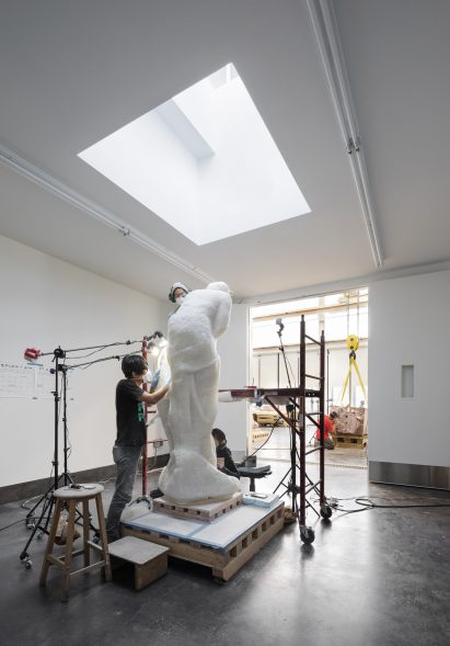Barry X Ball studio by Andrew Berman Architect