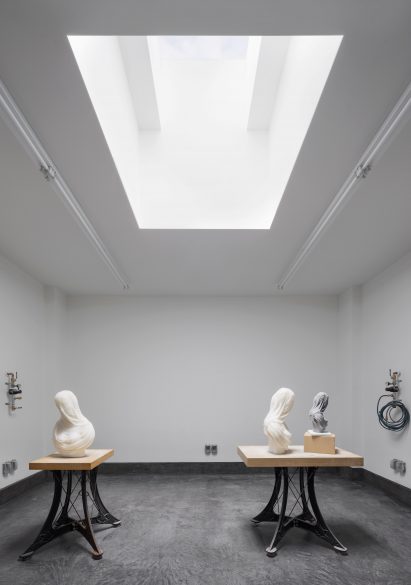 Barry X Ball studio by Andrew Berman Architect