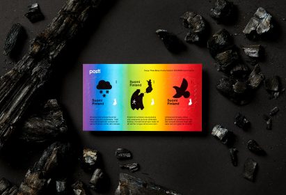 Berry Creative designs Climate Change stamps with heat-reactive ink