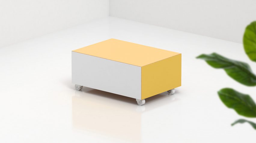 Bloc side tables by Pauline Deltour for Established & Sons