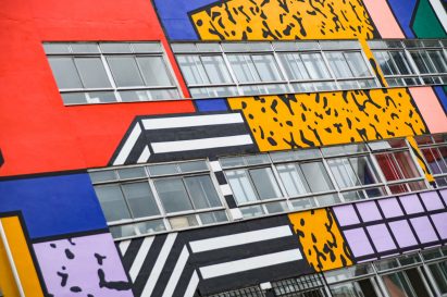 Walala unveils Belleville artwork at London's Rich Mix