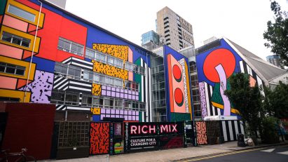 Walala unveils Belleville artwork at London's Rich Mix