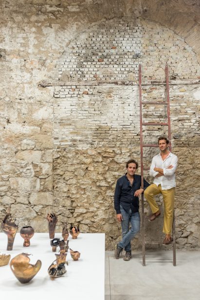 Nicolas Bellavance-Lecompte and Quentin Moyse in Carwan Gallery Athens