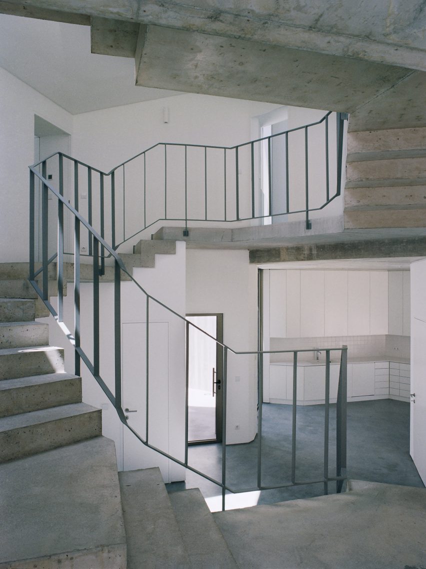 Interior of Trefoil House