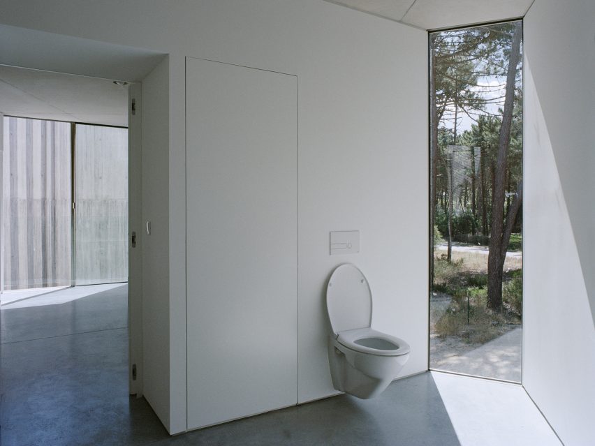 Interior of Exterior of Trefoil House by Double O Studio