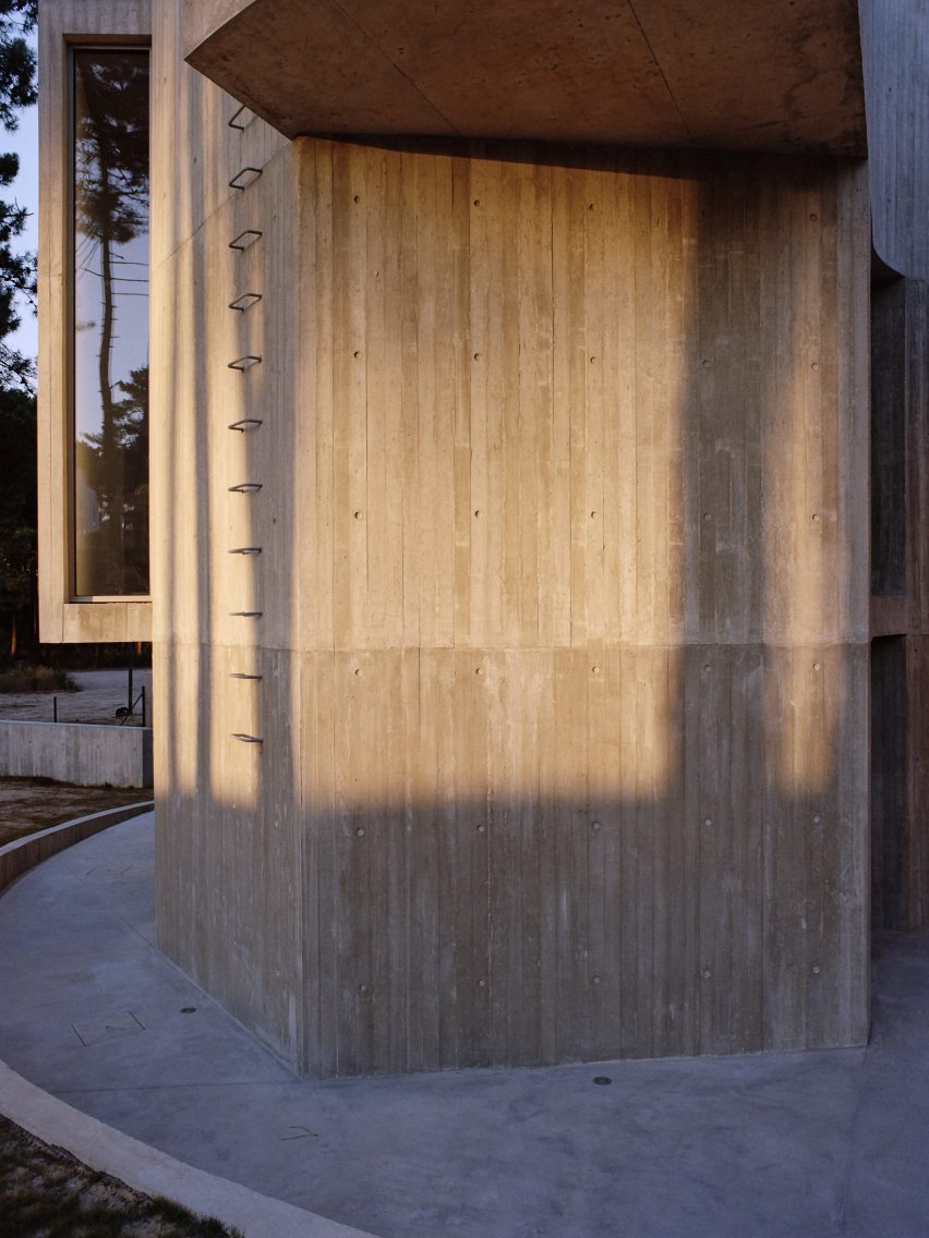 Exterior of Trefoil House by Double O Studio