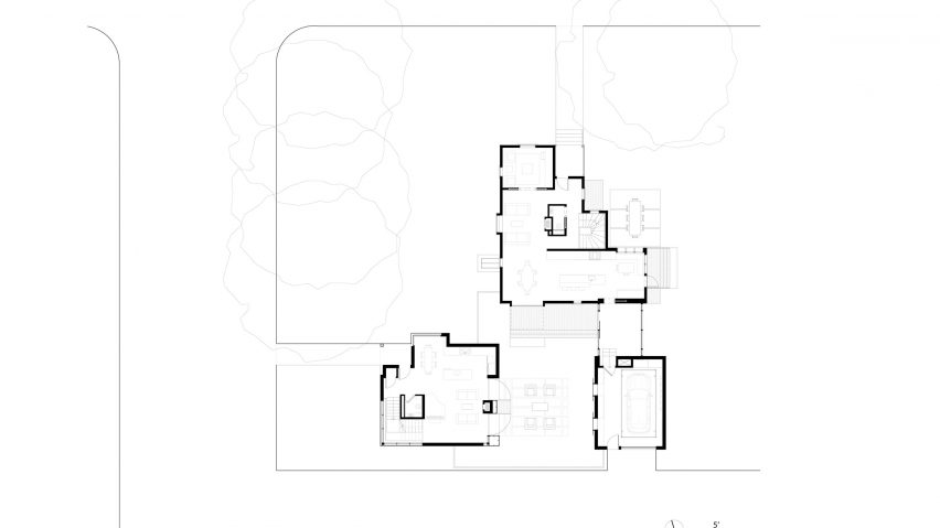 Plans for Music Box by CCY Architects in Aspen