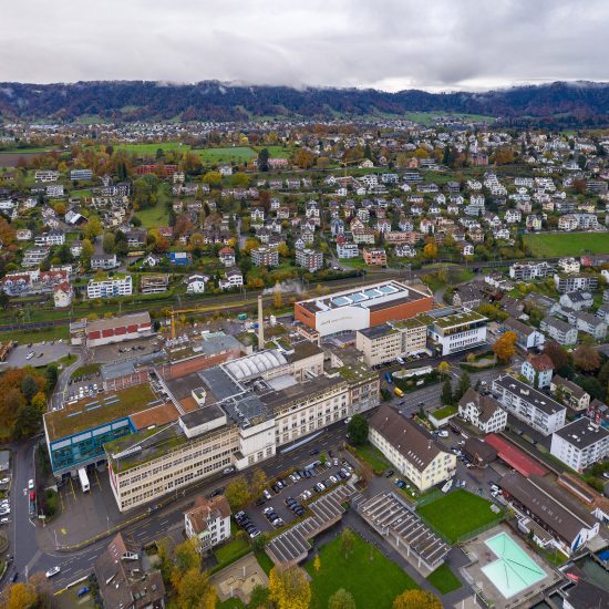 Lindt Home of Chocolate by Christ & Gantenbein in Kilchberg on Lake Zurich