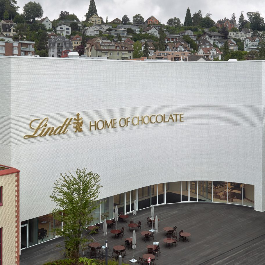 Christ & Gantenbein unwraps Lindt Home of Chocolate on Lake Zurich