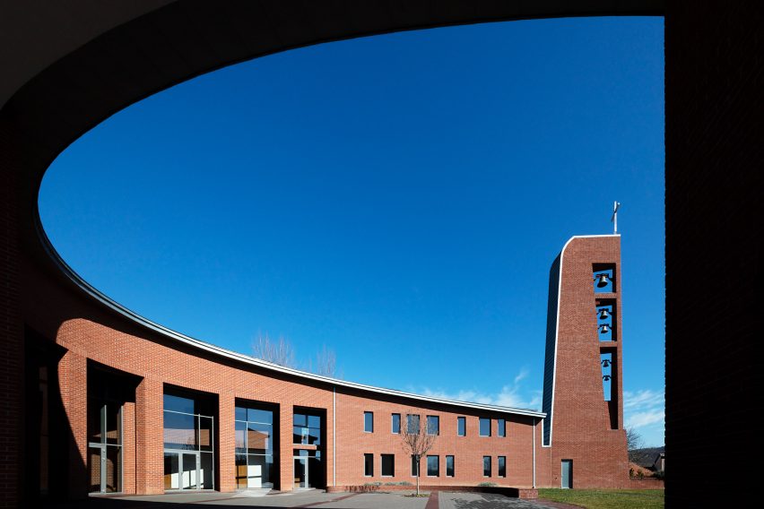 The Church of Pope John Paul II in Páty, Hungary, by Robert Gutowski Architects