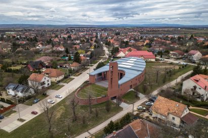 The Church of Pope John Paul II in Páty, Hungary, by Robert Gutowski Architects