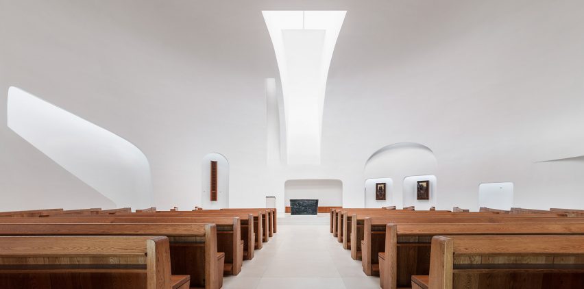 The Church of Pope John Paul II in Páty, Hungary, by Robert Gutowski Architects