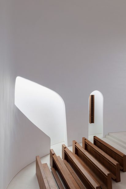 The Church of Pope John Paul II in Páty, Hungary, by Robert Gutowski Architects