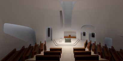 The Church of Pope John Paul II in Páty, Hungary, by Robert Gutowski Architects