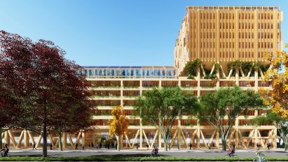 Self-Sufficient City proposal by Guallart Architects for Xiong'an New Area in China