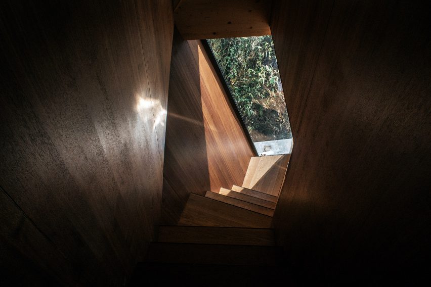 Interior of hotel cabins designed by Wiki World and Advanced Architecture Lab in China