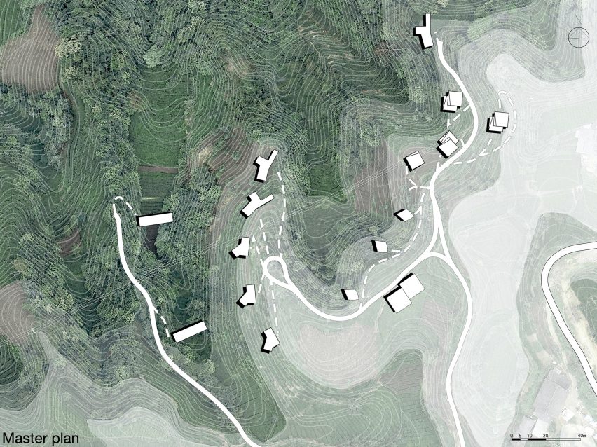 Plans for Mountain and Cloud Cabins by Wiki World and Advanced Architecture Lab