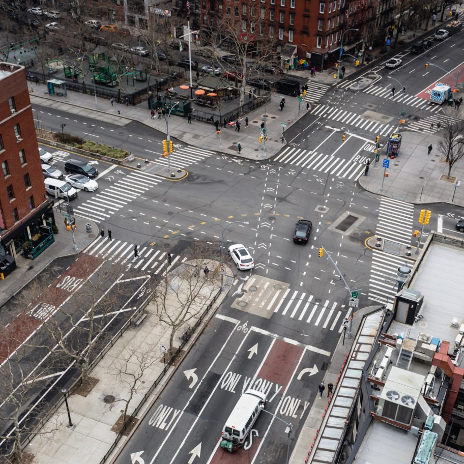 Intersection in New York City