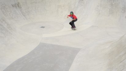Crystal Palace Skatepark in London