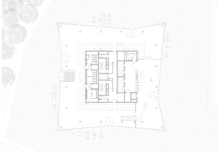Berlin Cube office block in Washingtonplatz by 3XN