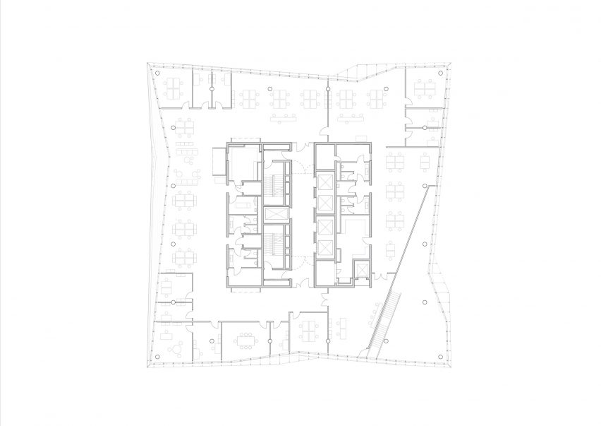 Berlin Cube office block in Washingtonplatz by 3XN
