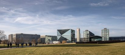 Berlin Cube office block in Washingtonplatz by 3XN