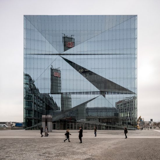 Berlin Cube office block in Washingtonplatz by 3XN
