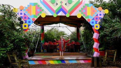 Stills from Open House London's Dalston Curve Garden short film