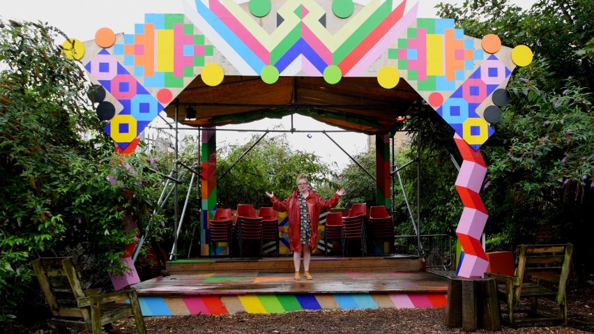 Stills from Open House London's Dalston Curve Garden short film