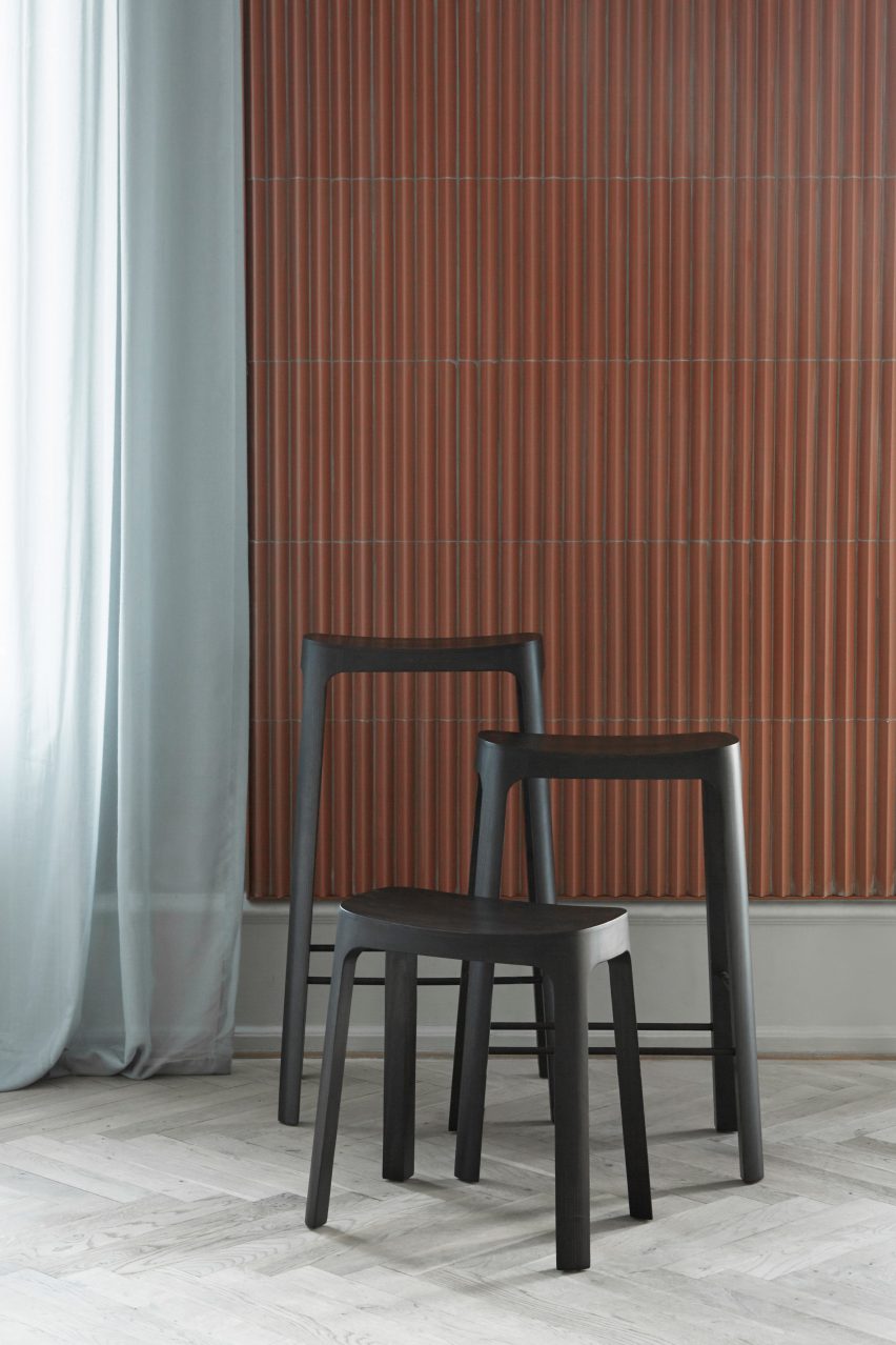 Daniel Schofield's Crofton Stool in black