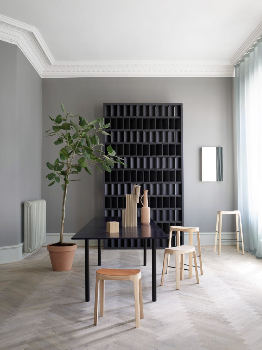 Daniel Schofield's Crofton Stool in pine
