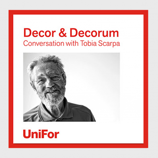 Decor & Decorum: Conversation with Tobia Scarpa