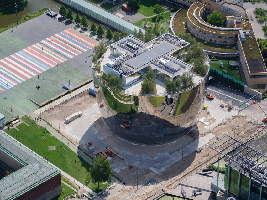 Depot Boijmans Van Beuningen by MVRDV in Rotterdam's Museumpark