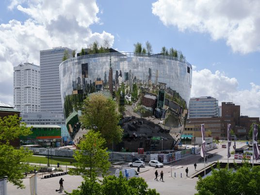 Depot Boijmans Van Beuningen by MVRDV in Rotterdam's Museumpark