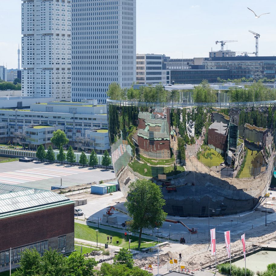 Depot Boijmans Van Beuningen by MVRDV in Rotterdam's Museumpark