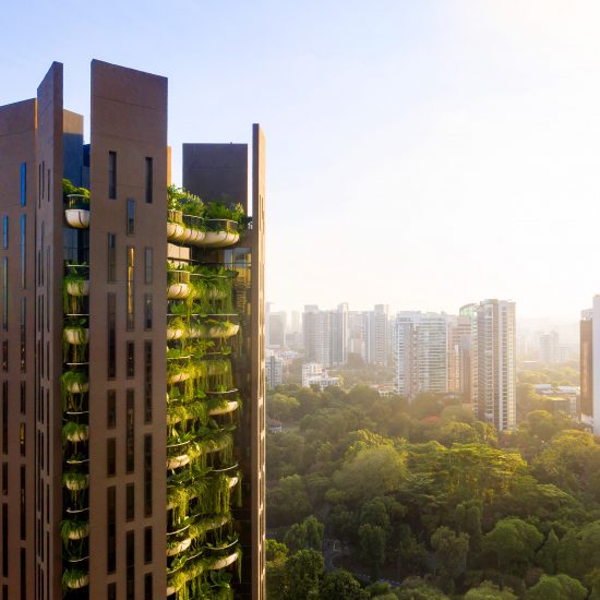 Singapore skyline from EDEN