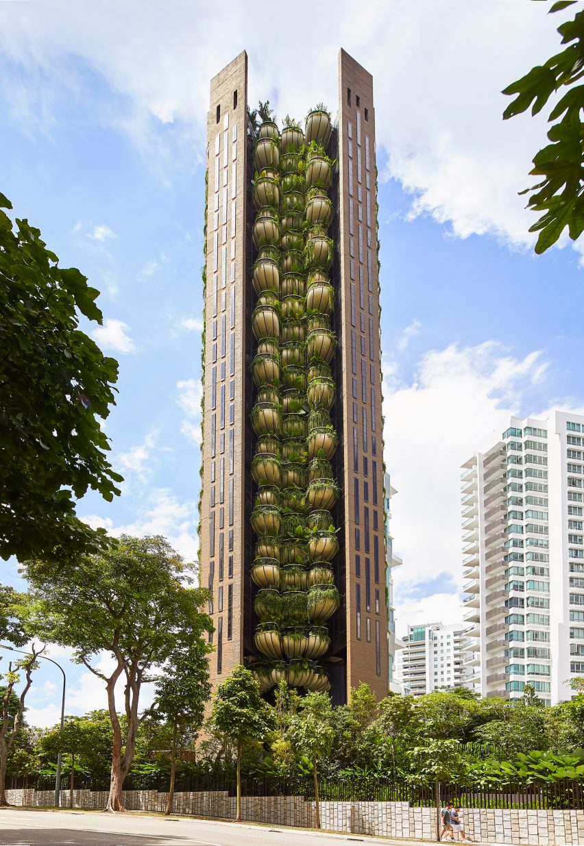 EDEN skyscraper in Singapore by Heatherwick Studio