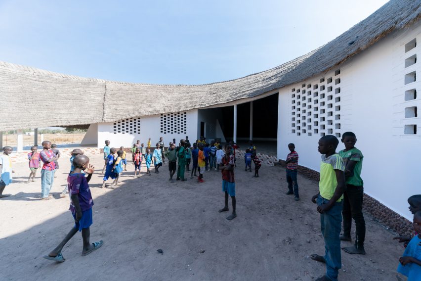 Circular school in Senegal by Toshiko Mori Architect 