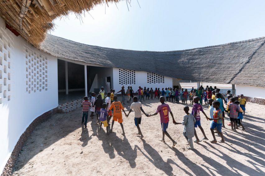 Circular school in Senegal by Toshiko Mori Architect 