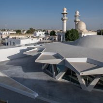 Brutalist Flying Saucer in Sharjah by SpaceContinuum Design Studio for Sharjah Art Foundation